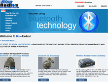 Tablet Screenshot of blueradios.com